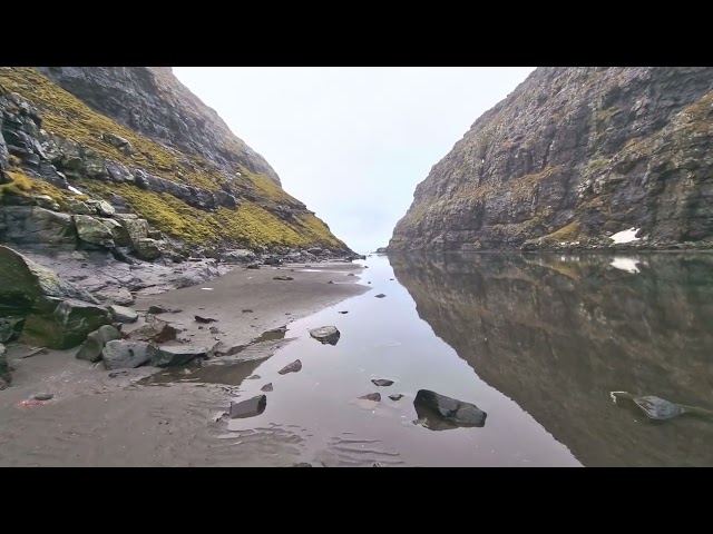 Saksun, the walk to the Atlantic.