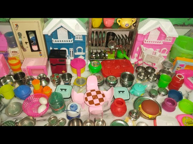 Miniature Kitchen Set With Stand | Full Unboxing and Review 