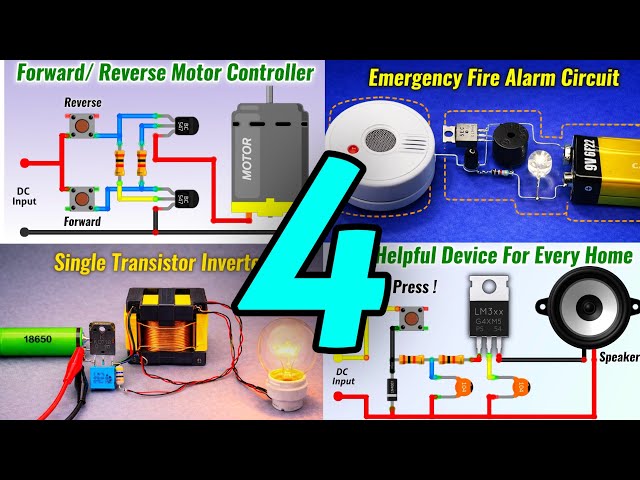 Top 4 Electronics Projects with Basic Components (2026)