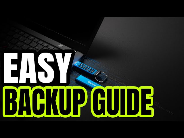 How to backup your files easily with this simple beginner's guide!