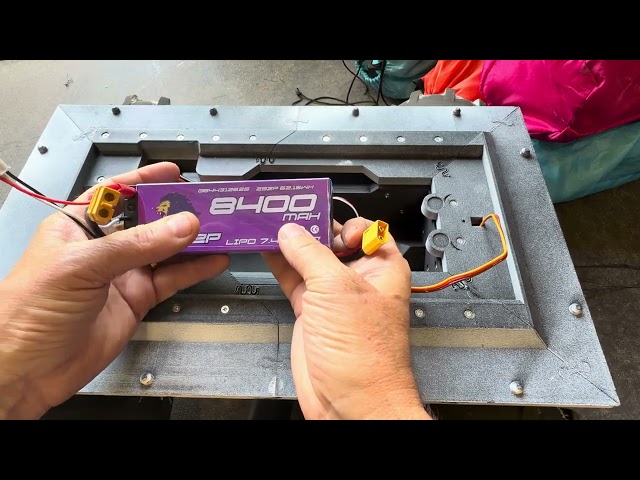Basic electronic setup for the Polar Mouse