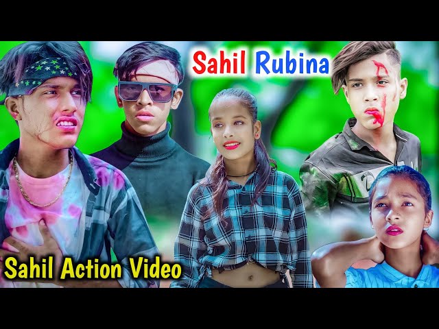 Bin Tere Sanam 💕 Sahil Rubina Love Story ❤️ Bhaity Music Action 💋 Don Video