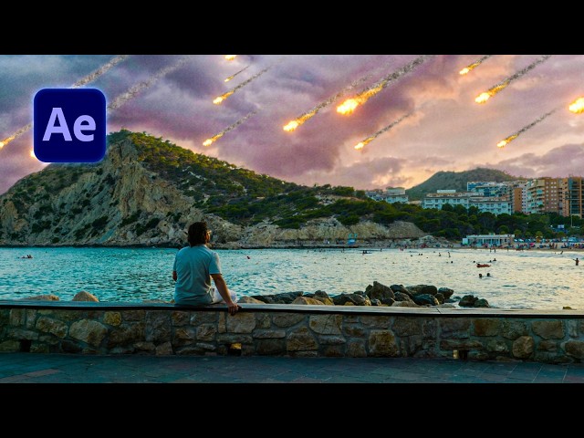 Cinematic Meteor Effect - Full After Effects Tutorial (No Plugins)