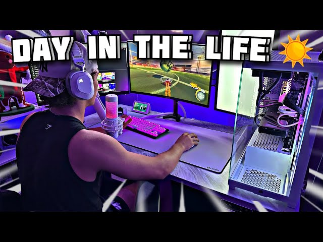 A Day In The Life Of A 18 Year Old Youtuber On Summer Break!