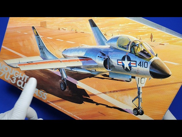 Full Video Build Vought F7U-3 Cutlass Fujimi 1:72