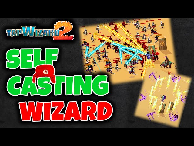 Control an Idle mage and grow! - Tap Wizard 2 // Review of Idle and Incremental Games