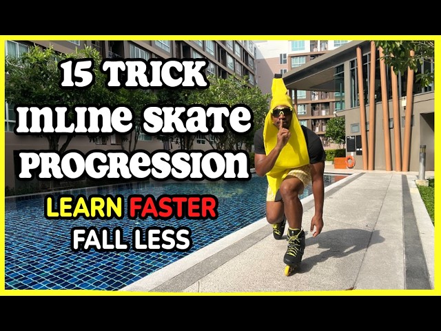 15 Inline Skate moves to learn to learn faster and fall less/ Watching Inline Skating tutorials
