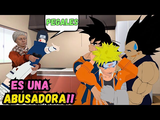 Goku and Naruto get jobs (bad idea)