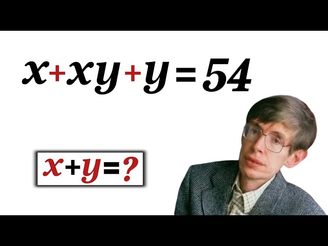 Math Olympiad Algebra Question | 90% failed | How to solve this?