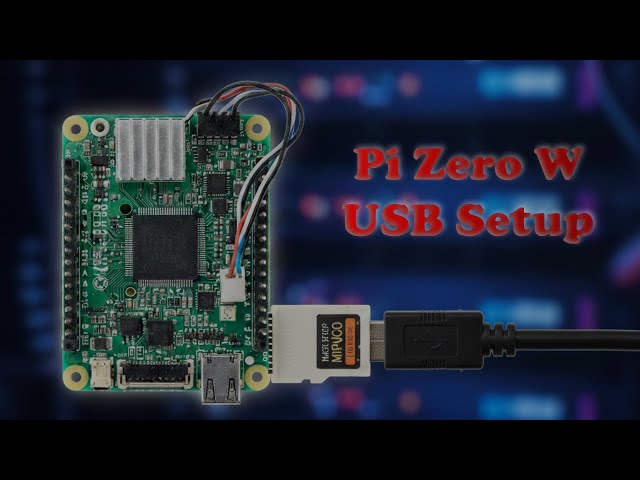 Setup Raspberry Pi Zero W via USB - No Monitor or WiFi Needed