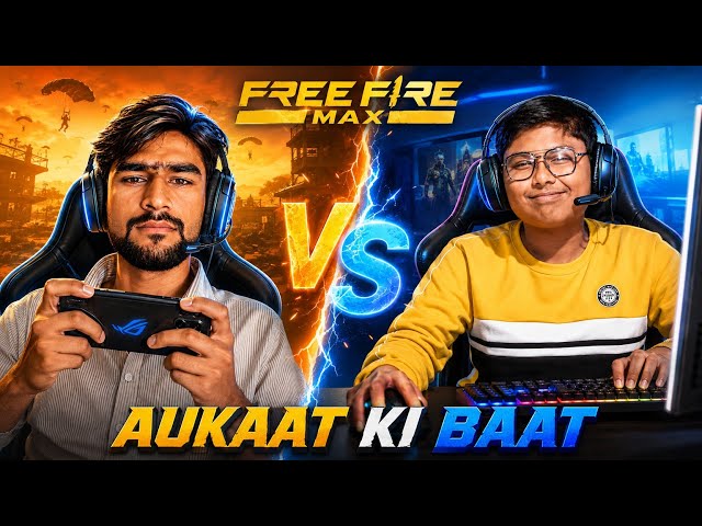 Will I Be Able to Put This Arrogant PC Player in His Place? 😈 | Free Fire MAX