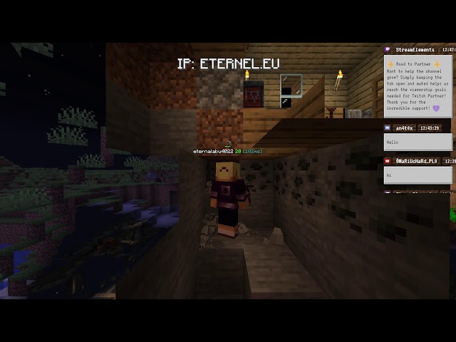 🔴 Minecraft Server Live 24/7 | Java & Bedrock Voicechat Distant Horizons Vivecraft | IP: eternel.eu