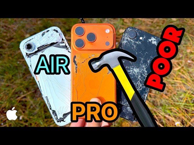 Bored Smashing - NEW iPHONES! (17 Pro Air 16e)