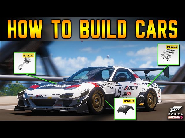 Build Fast Cars in 10 Minutes | FH5 Car Building Guide for Beginners in 2025