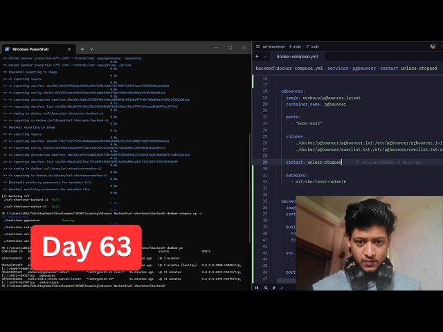 🔴 Day 63 of Learning Advance Backend And System Design (Live Coding)