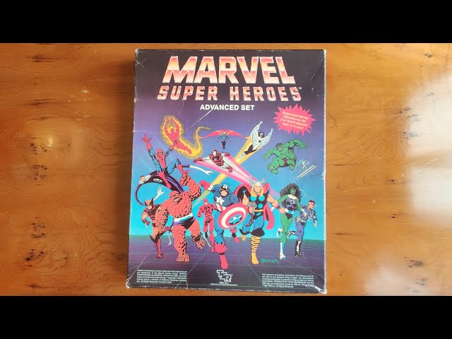FASERIP Parte III - Análisis del set avanzado del juego de rol de superhéroes de Marvel (TSR)