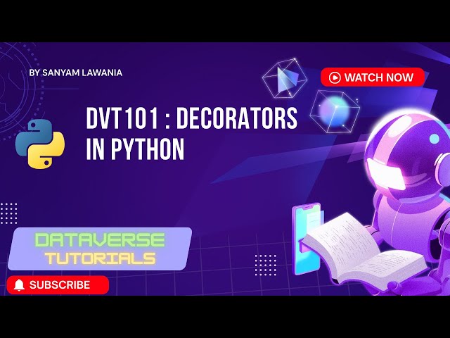 Lecture 22 - Python Decorators Explained in Hindi | Decorators from Scratch with Real Examples