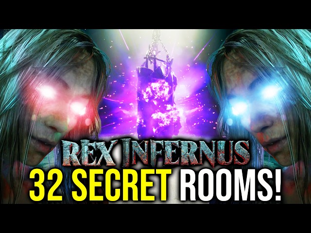 REX INFERNUS ALL 32 SECRET AVA/ENTITY ROOMS! Black Ops 7 Zombies