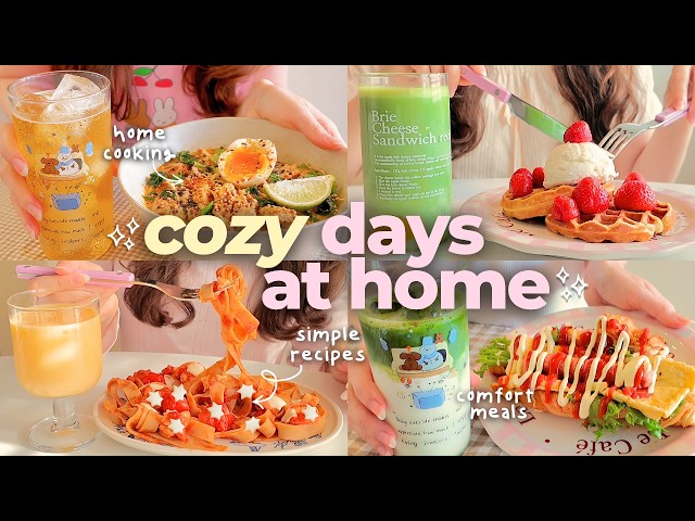 cozy cooking at home 🍜🍵 japanese food, dry yogurt & simple meals