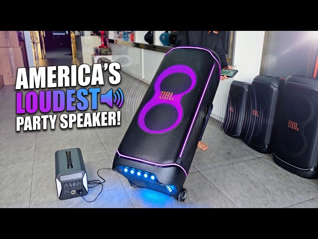 America’s Loudest Party Speaker! JBL PartyBox Ultimate | 1100W