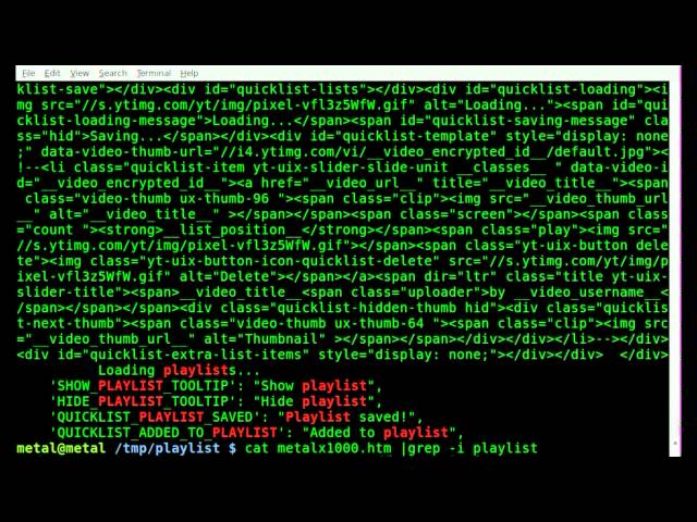 Download all Playlists from My YouTube - Linux - BASH