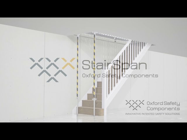 StairSpan Stairwell Platform System by Oxford Safety Components