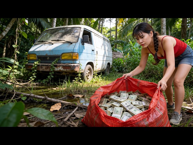 She Repaired an Abandoned Classic Car… Then Found a Huge Surprise Inside