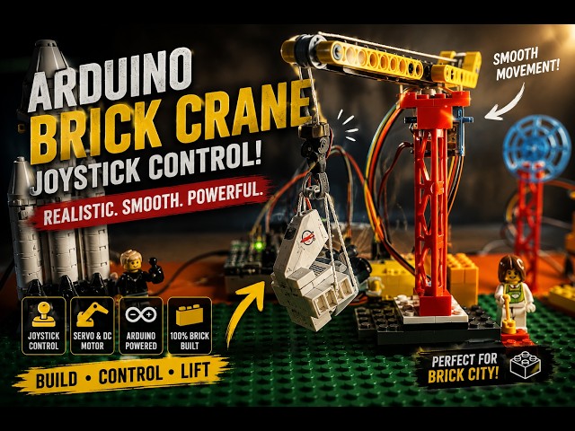 I Built a Reality Control Brick Crane