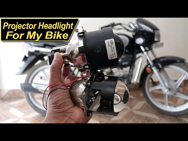 projectors headlight for splendor plus bs6