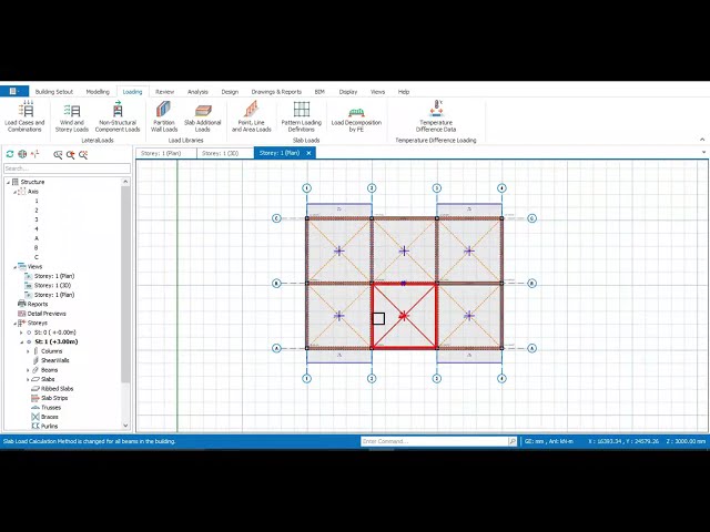 How to Draw Slab strips in Protastructure #structuralengineering #tutorial #slab #protastructure