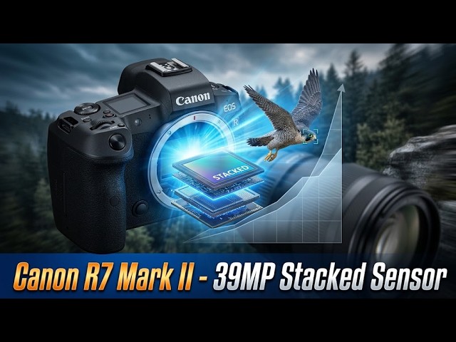 Why Full-Frame Is DEAD: Canon R7 Mark II Leaked! (39MP Stacked Sensor)
