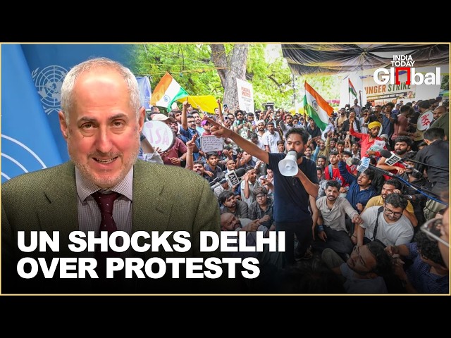 UN Reacts to Delhi Student Protests, Urges Protection of Peaceful Demonstrators Amid NEET Row