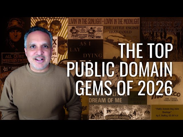 The top public domain gems of 2026