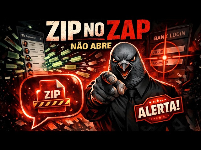 📰ZIP NO ZAP: o “Boto Cor-de-Rosa” virou worm no WhatsApp e tá pescando banco no Brasil