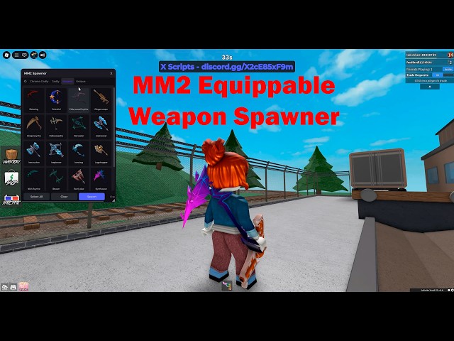MM2 Equippable Weapon Spawner - 2026