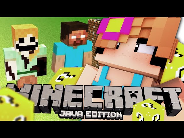 Minecraft: HEROBRINE E ALEX GIANT CONTRA MIM! | LUCKY BLOCK - Mod #bunny