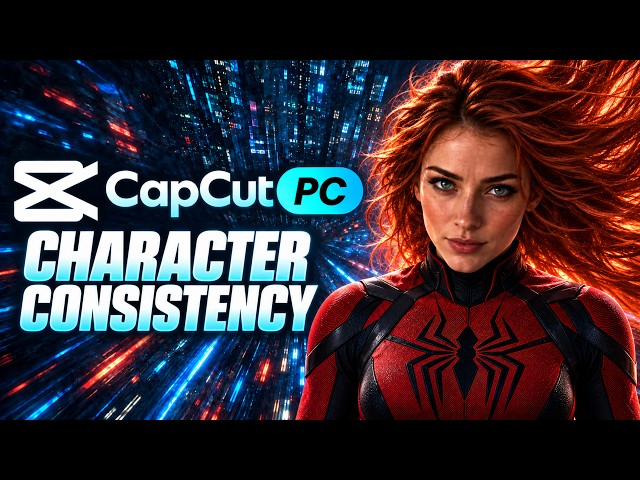 How I Made a Spider-Man-Style AI Video | CapCut PC AI Video Maker