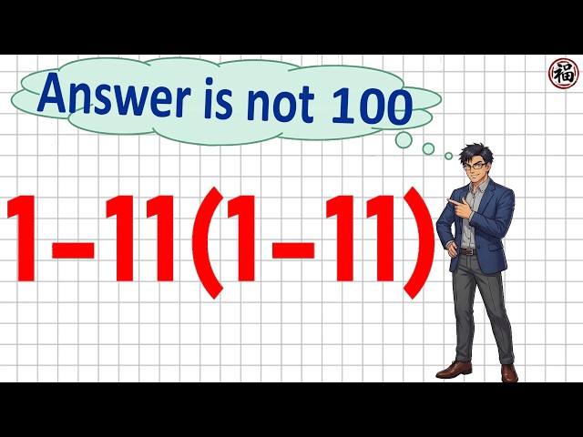 Can You Solve This The Examples Level 1-11? 99% of People Get This Wrong!