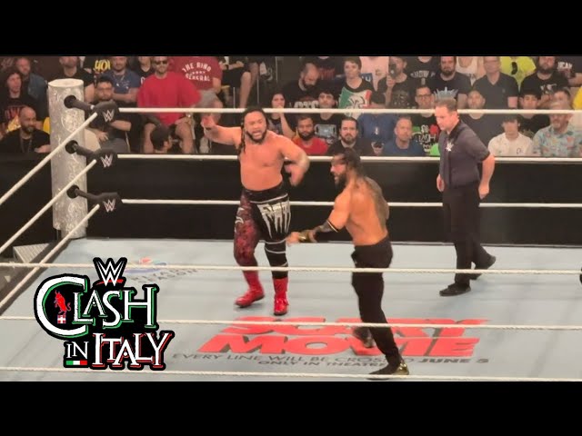 Roman Reigns vs Jacob Fatu Tribal Combat Full Match - WWE Clash in Italy 5/31/2026