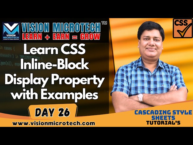 Learn CSS Inline-Block Display Property with Examples
