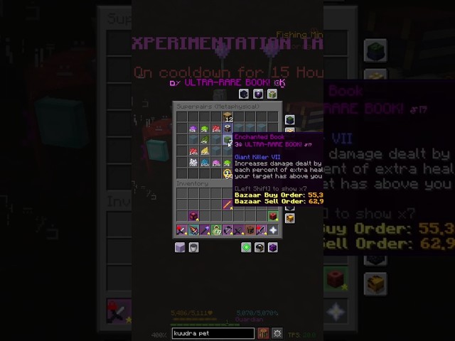 B2B T7 ENCHANTS ON IRONMAN! #hypixel #skyblock