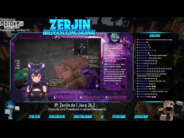 🔴Zerjin.de - Wiederholungskanal - Alte Streams neu erleben! - !zerjin !mojokaii
