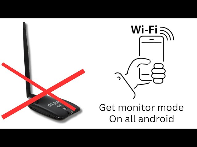 Wifi Hacking without adapter #monitor #mode #hack #android #iphone