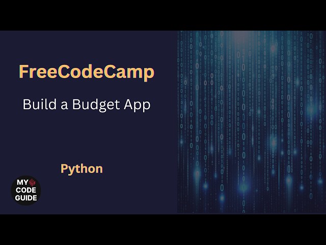 Build a Budget App - FCC Python Course