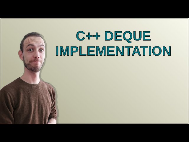 Codereview: C++ Deque Implementation