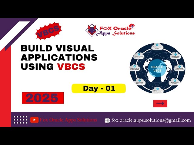 1. Oracle Visual Builder (VBCS) Day 1 | What is Visual Builder? Features, Architecture & VBS vs VBCS