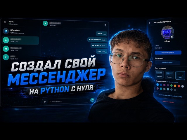 Написал Мессенджер на Python и защитил от ХАКЕРОВ [XSS & SQL]!