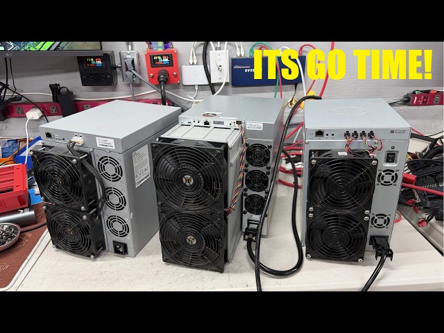 Let's turn on some BIGBOY Bitcoin Miners... LIVE HASHRATE GIVEAWAY!