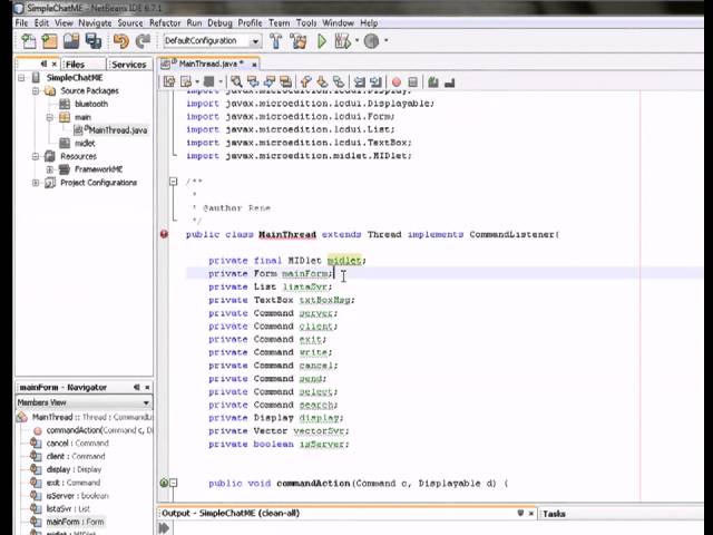 CA Mobile Framework - 2. Chat Multi Cliente 1/6