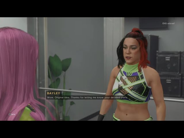 Bayley's WWE2K24 MyRise Adventure Begins